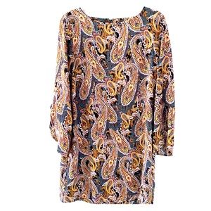 Paisley Cynthia rowley shift dress